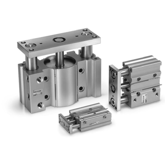 Atuador compacto com guia (MGP-Z)